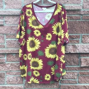 Lularoe Sunflower Iris 3X